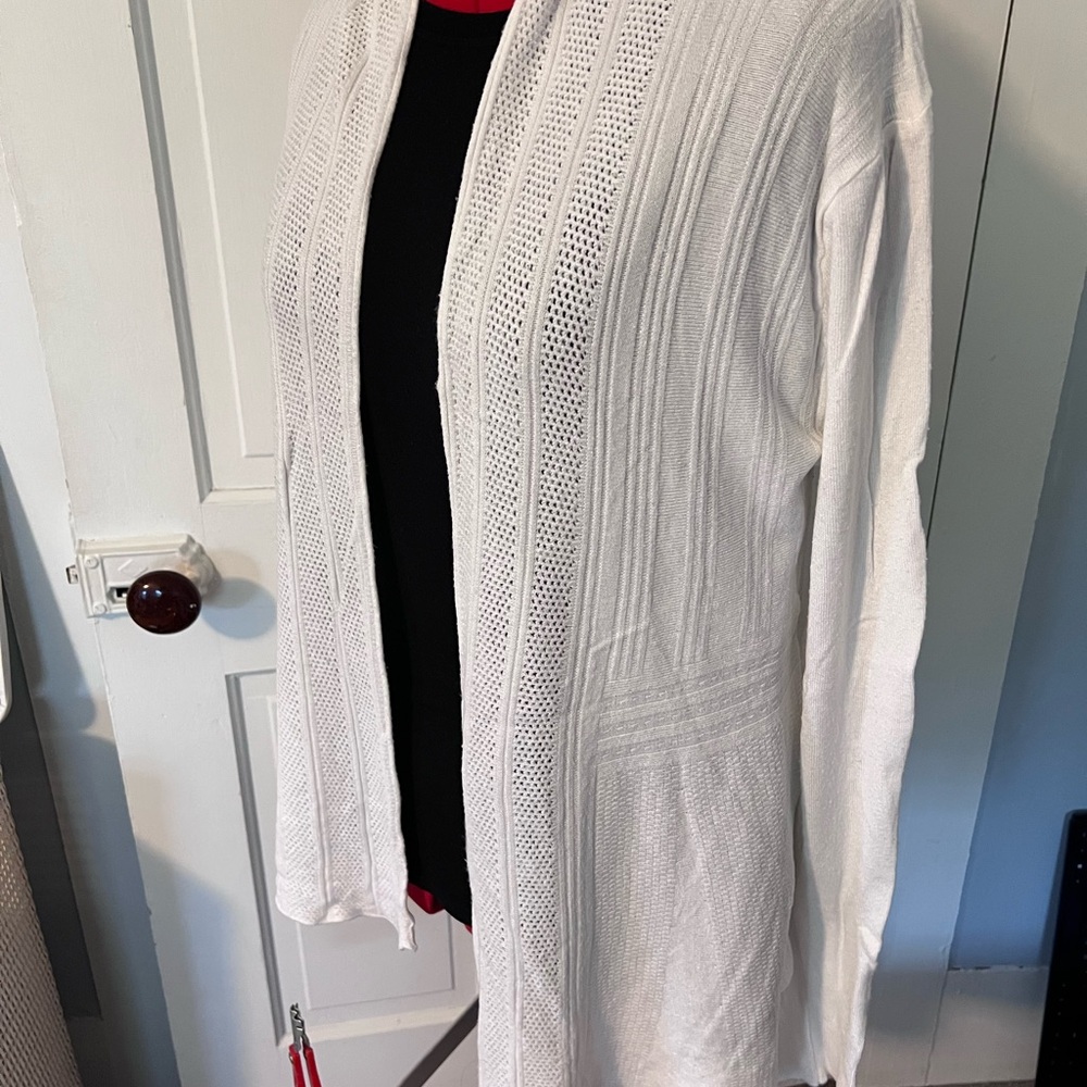 Elegant White Women's Sweater